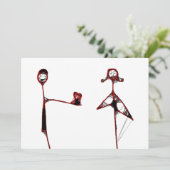 haben mein Herz Einladung (Stehend Vorderseite)