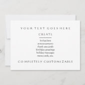 haben mein Herz Einladung (Rückseite)