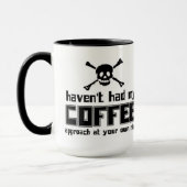 Haben nicht meinen Kaffee - Tasse getrunken (Links)
