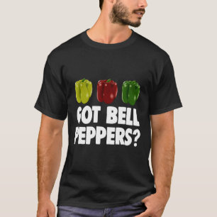 Haben Paprikaschoten Rohes Gemüse Gärtner Garten T-Shirt