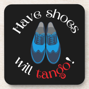 Haben Schuhe werden Tango Mens Tango Schuhe Getränkeuntersetzer