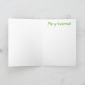 Haben Sie a, Rockin Weihnachtskarte Feiertagskarte (Innenseite)