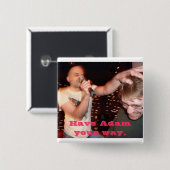 Haben Sie Adam Button (Vorne & Hinten)