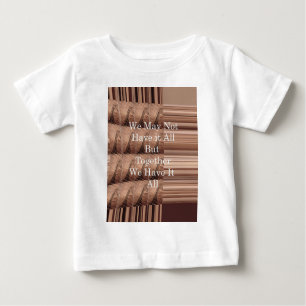 Haben Sie alles Giraffe Safari Hakuna Matata gewob Baby T-shirt