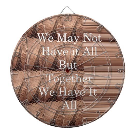 Haben Sie alles Giraffe Safari Hakuna Matata gewob Dartscheibe (vorne)