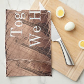 Haben Sie alles Giraffe Safari Hakuna Matata gewob Handtuch (Viertel Falte)