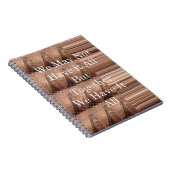 Haben Sie alles Giraffe Safari Hakuna Matata gewob Notizblock (Rechte Seite)