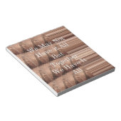 Haben Sie alles Giraffe Safari Hakuna Matata gewob Notizblock (angewinkelt)