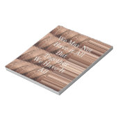 Haben Sie alles Giraffe Safari Hakuna Matata gewob Notizblock (Rotiert)