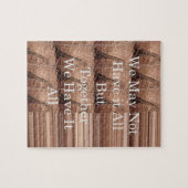 Haben Sie alles Giraffe Safari Hakuna Matata gewob Puzzle (Horizontal)