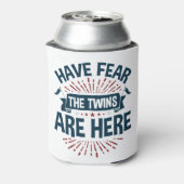 Haben Sie Angst, die Zwillinge sind hier zwei Gesc Dosenkühler (Kanne Rückseite)