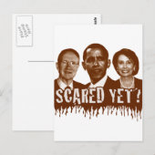 Haben Sie Angst? Postkarte (Vorne/Hinten)