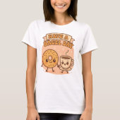 Haben Sie Bagel Day Kawaii Feinschmecker Art T-Shirt (Vorderseite)
