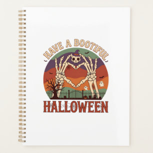 Haben Sie Bootiful Halloween Skelett Hände Katze S Planer