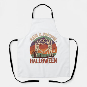 Haben Sie Bootiful Halloween Skelett Hände Katze S Schürze