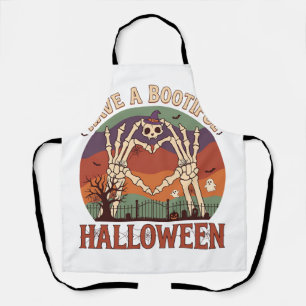 Haben Sie Bootiful Halloween Skelett Hände Katze S Schürze