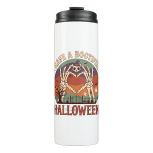Haben Sie Bootiful Halloween Skelett Hände Katze S Thermosbecher