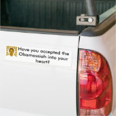 Haben Sie das Obamessiah herein angenommen? Autoaufkleber (Auf Lkw)