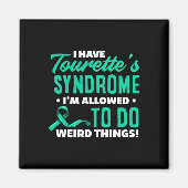 Haben Sie das Tourette-Syndrom Fn-Tourette-Syndrom Magnet (Vorne)