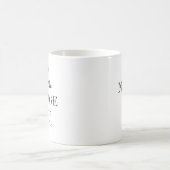 Haben Sie den Mut zur Liebe Personalisiert Kaffeetasse (Mittel)