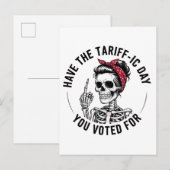 Haben Sie den zielgerichteten Tag, an dem Sie für  Einladungspostkarte (Vorne/Hinten)