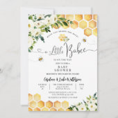 Haben Sie die Babydusche von Buzz gehört? Einladung (Vorderseite)