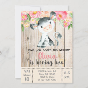 Haben Sie die Einladung der Moos Kuh gehört?