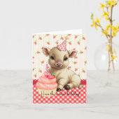 Haben Sie die süßeste Geburtstagskarte? Karte (Gelbe Blume)