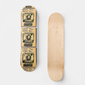 HABEN SIE DIESEN WIDERSTANDSFALL GESEHEN? SKATEBOARD (Vorderseite)