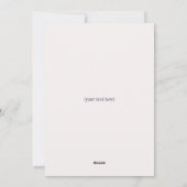 Haben Sie ein beary frohe Weihnachten Polar Bär Fu (Rückseite)