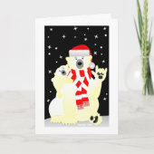 "Haben Sie ein Beary Weihnachten und ein Huggy (Vorderseite)