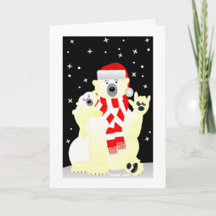 "Haben Sie ein Beary Weihnachten und ein Huggy