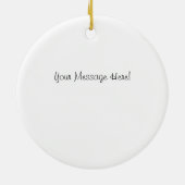 Haben Sie ein Beery Weihnachtsbier Pong Keramik Ornament (Hinten)