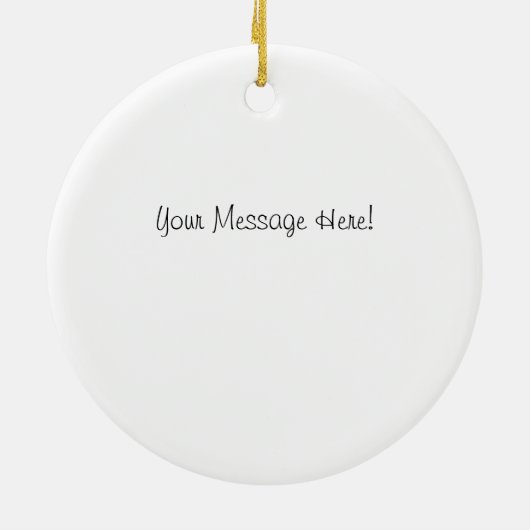 Haben Sie ein Beery Weihnachtsbier Pong Keramik Ornament (Hinten)