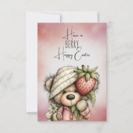 Haben Sie ein BERRY frohe Ostern  Mitteilungskarte