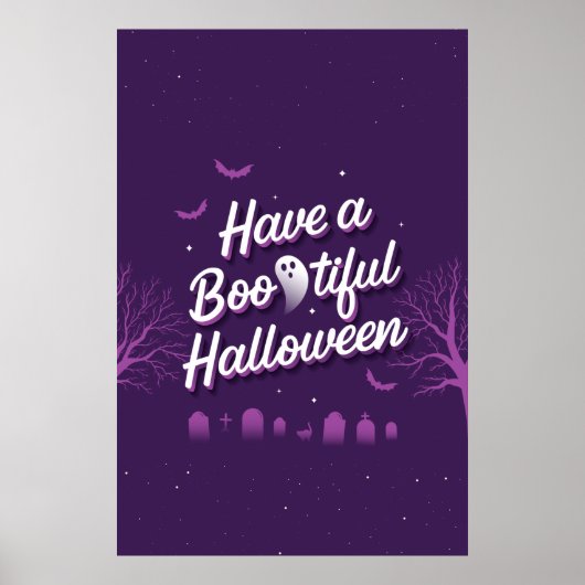 Haben Sie ein bootisches Halloween-Poster (24x36) Poster (Vorne)