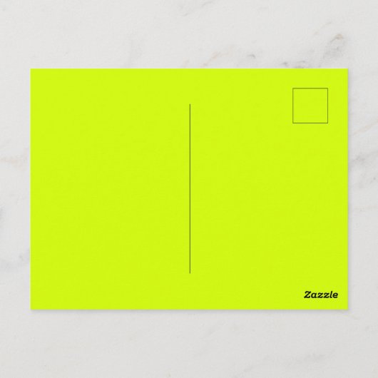 Haben Sie ein buntes Leben glücklichen Zitat farbe Postkarte (Rückseite)