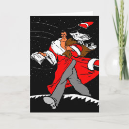 Haben Sie ein Commie-Weihnachten Feiertagskarte