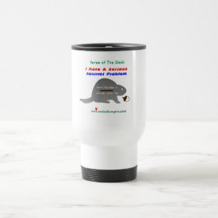 haben Sie ein ernstes - großes Schlückchen Reisebecher