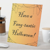 Haben Sie ein Fang-Tastic Halloween-Zeichen Sockelschild (In Situ)