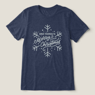 Haben Sie ein frohes kleines Weihnachtsfest - Schn Tri-Blend Shirt
