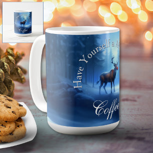 Haben Sie ein fröhliches kleines Weihnachts-Coffee Kaffeetasse