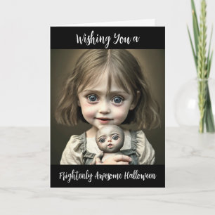 Haben Sie ein furchtbar Phantastisches Halloween Karte