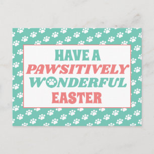 Haben Sie ein glücklich wunderbares Ostern Postkarte