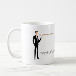 Haben Sie ein glückliches im morgens Kaffeetasse