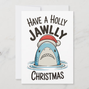 Haben Sie ein Holly Jawlly Weihnachten Shark Santa