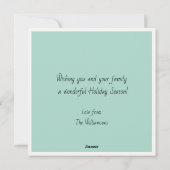 Haben Sie ein Holly Jolly Weihnachten bearbeitbar (Rückseite)