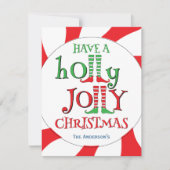 Haben Sie ein Holly Jolly Weihnachten Peppermint S (Vorderseite)