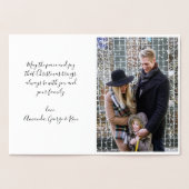 Haben Sie ein Holly Jolly Weihnachtskalligraphie-F Folienkarte (Innenseite)