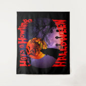 Haben Sie ein Howling Halloween Wandteppich (Vorderseite)